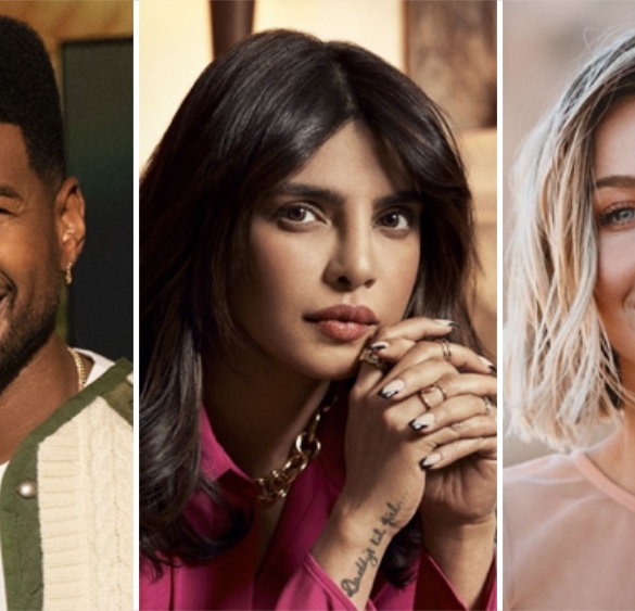 Usher, Priyanka Chopra & Julianne Hough